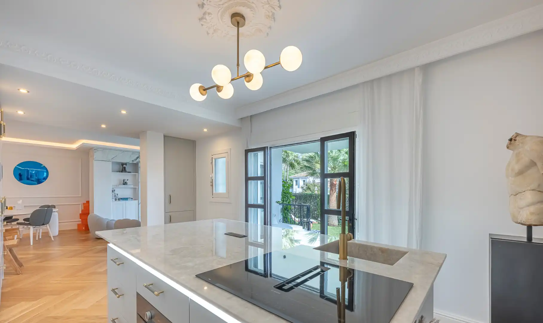 Cuina de Apartament en venda en Marbella amb Aire condicionat, Calefacció i Parquet