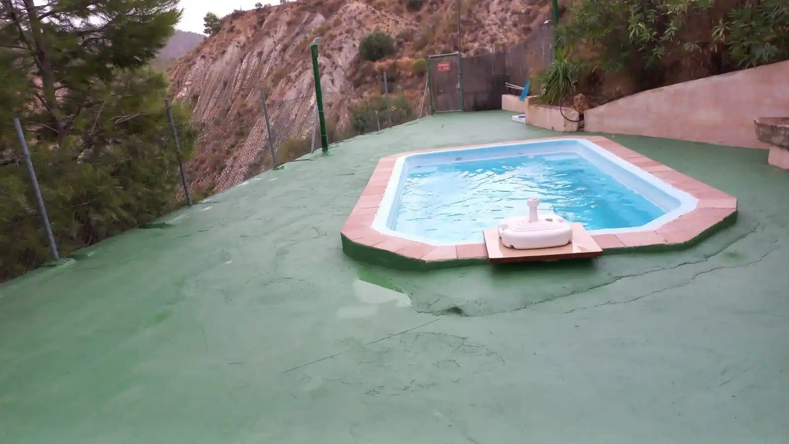 Piscina de Finca rústica en venta en Ricote con Aire acondicionado, Calefacción y Jardín privado