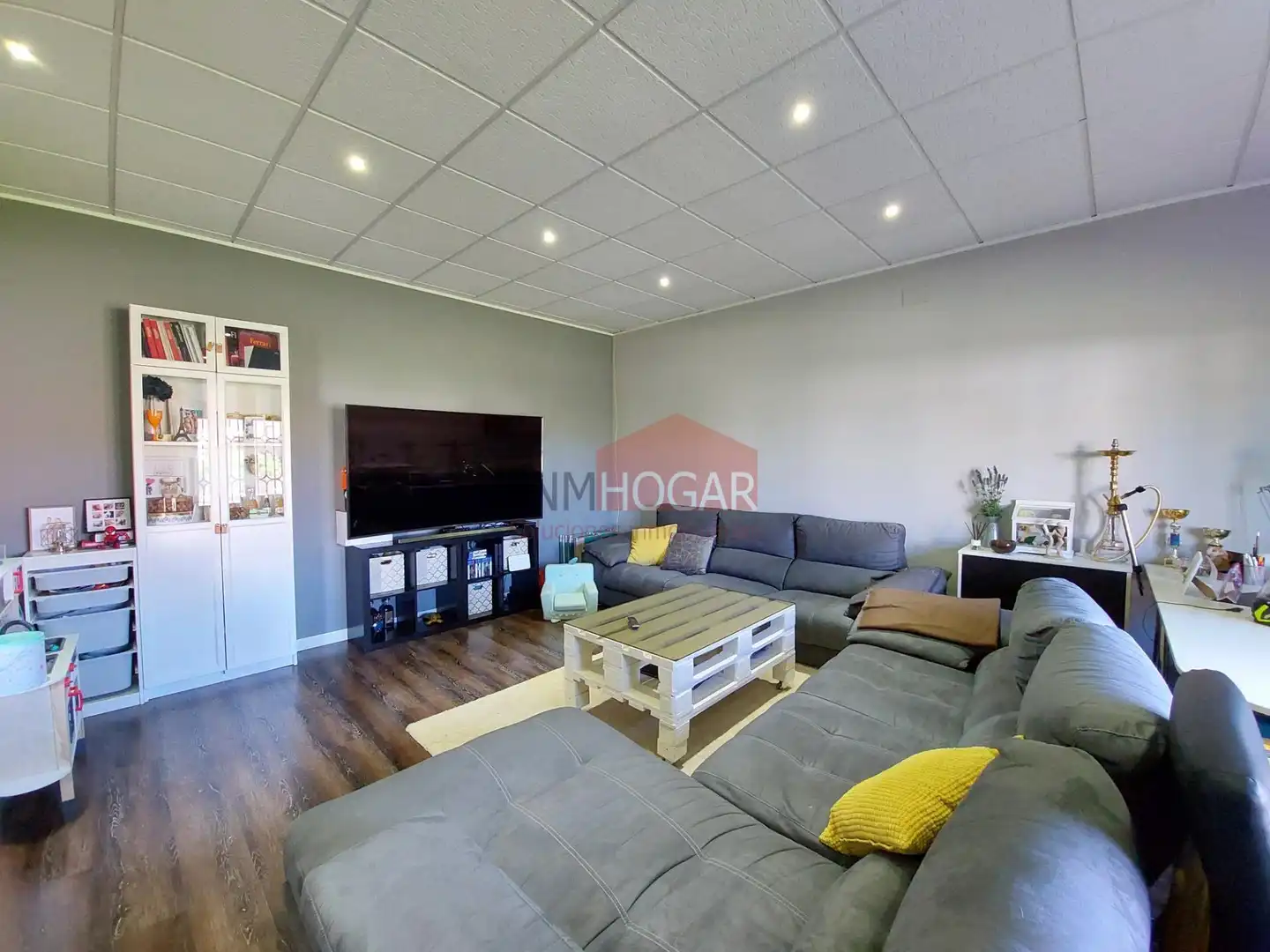 Living room of Houses for sale in Sanchidrián  with Private garden, Parquet flooring and Terrace
