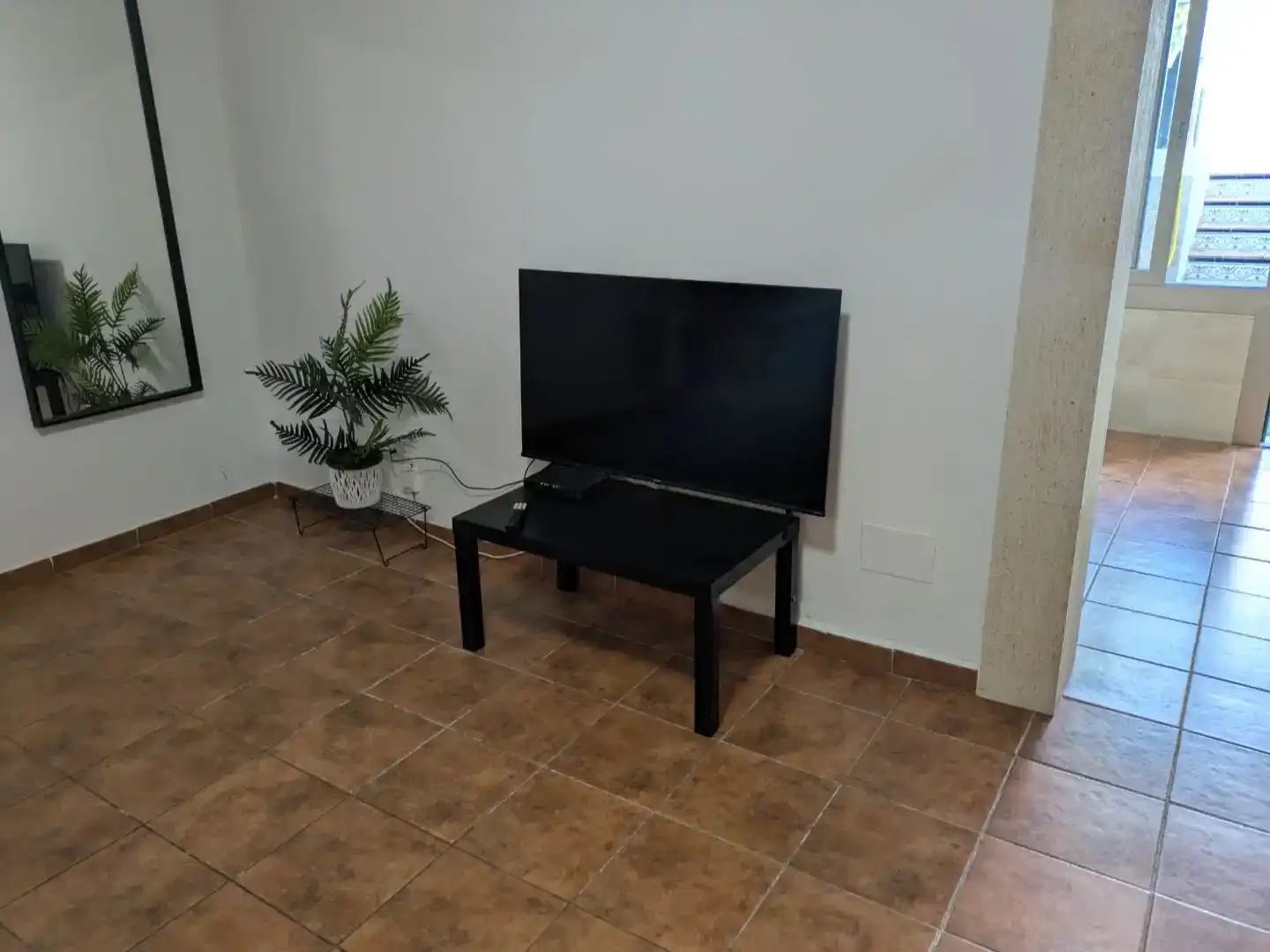 Wohnzimmer von Erdgeschoss zur Miete in Maria de la Salut mit Privatgarten und Möbliert