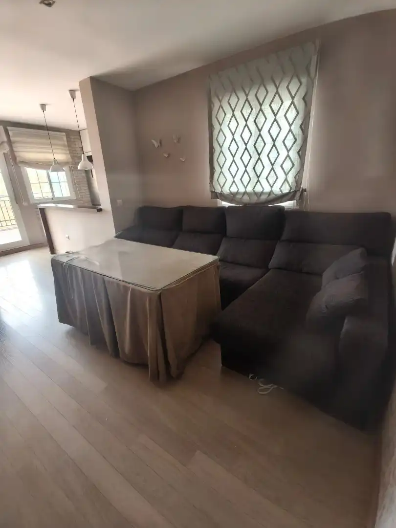 Living room of Flat for rent in Cájar  with Air Conditioner, Terrace and Furnished