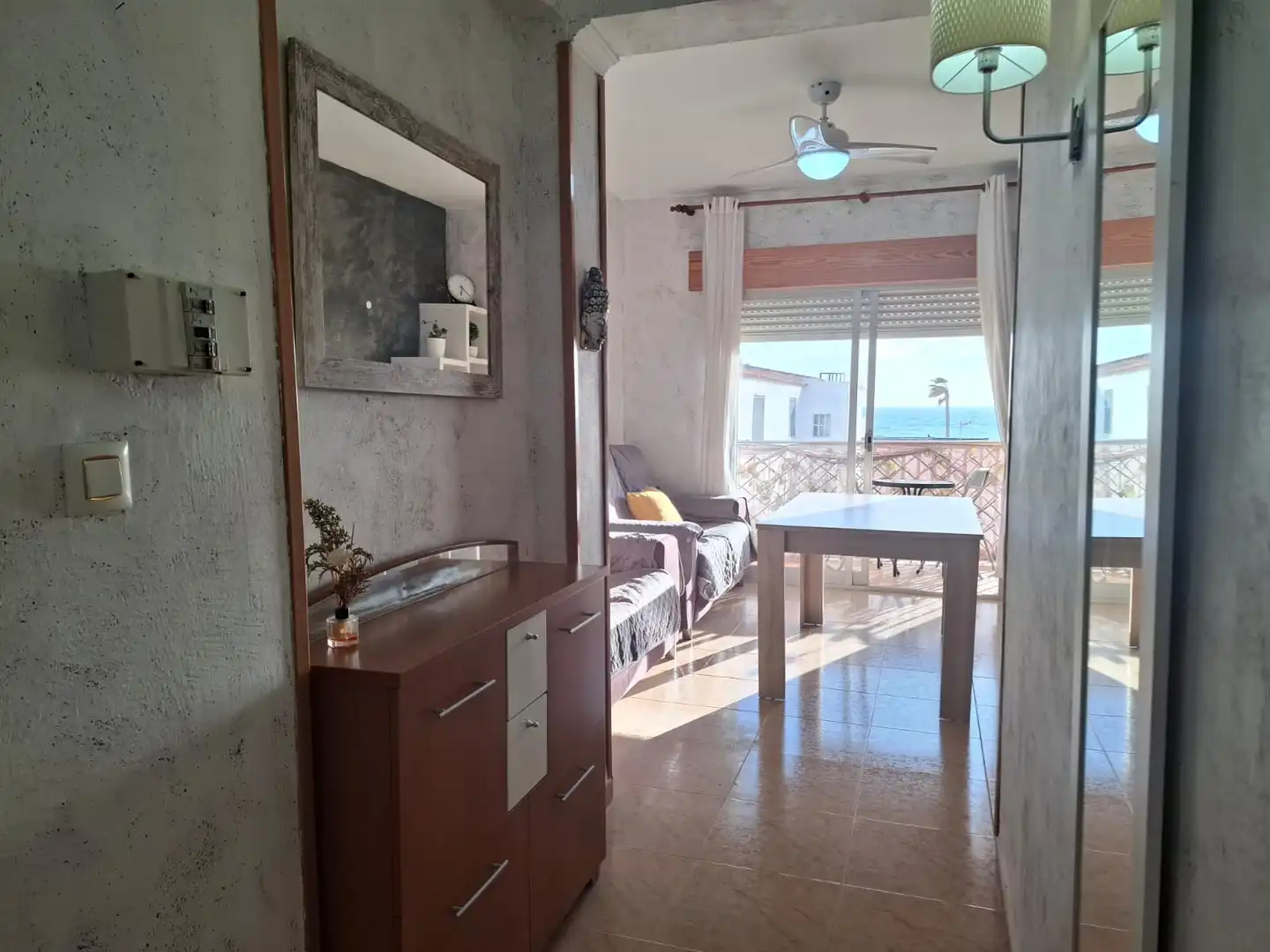 Bedroom of Flat for sale in Torrenueva Costa  with Terrace and Furnished