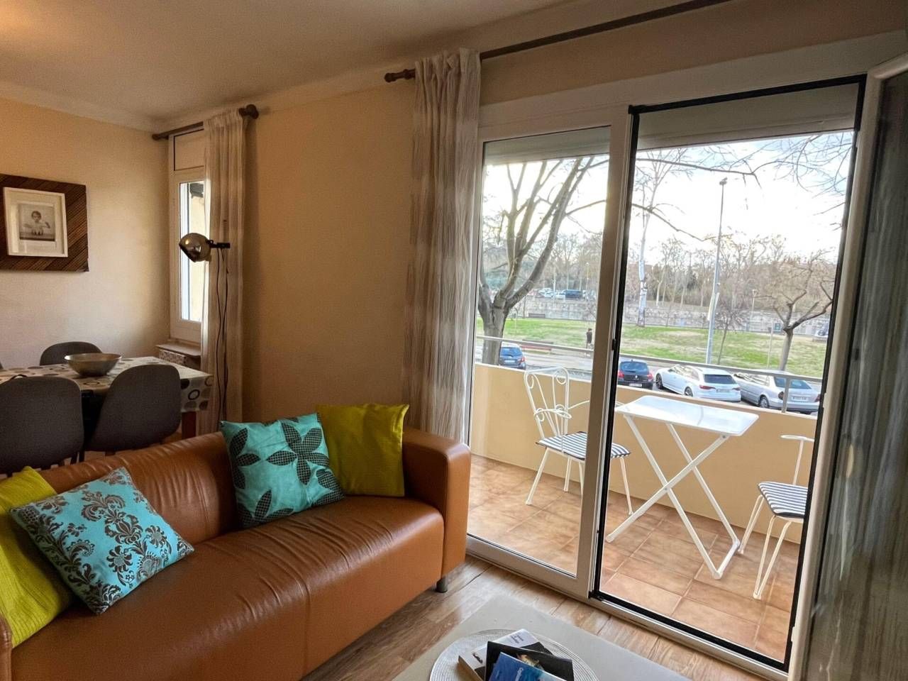 Exterior view of Flat for sale in Girona Capital  with Heating and Balcony