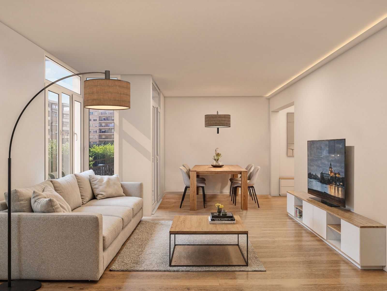 Living room of Flat for sale in  Lleida Capital  with Air Conditioner and Heating