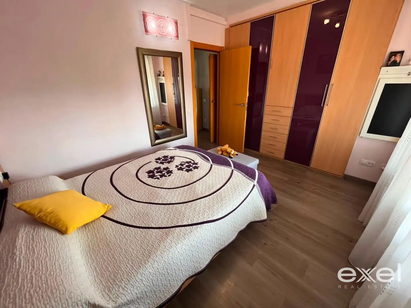 Schlafzimmer von Wohnung zum Verkauf in Sant Joan Despí mit Klimaanlage, Heizung und Parkett