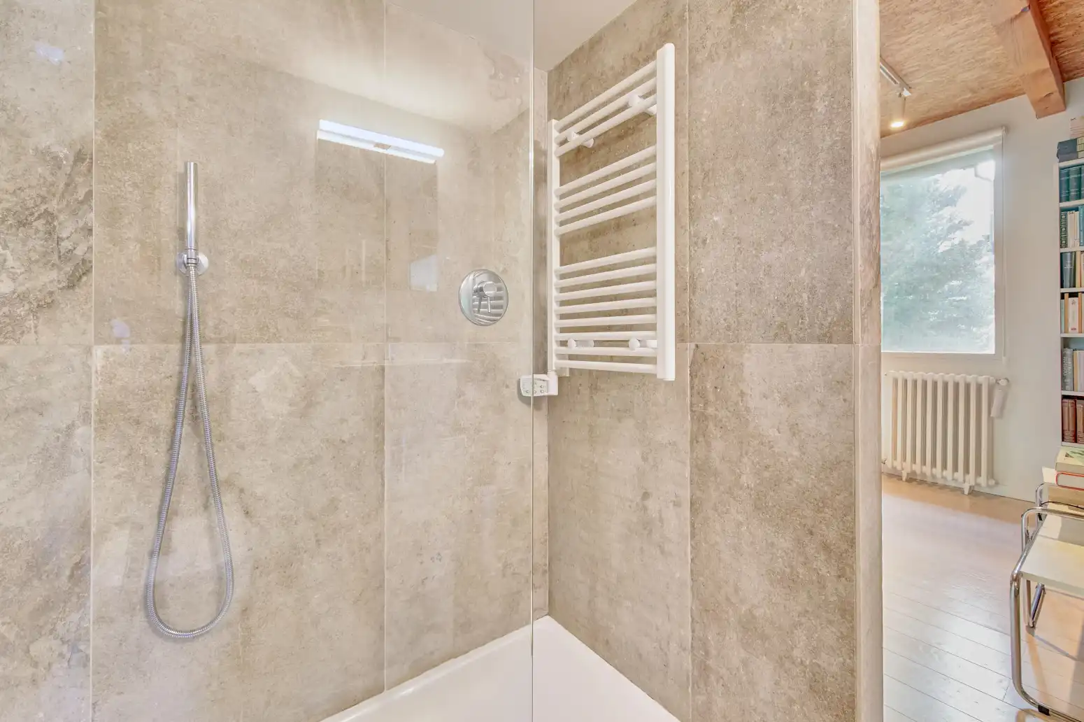 Baño de Casa adosada en venta en  Pamplona / Iruña con Calefacción, Jardín privado y Parquet