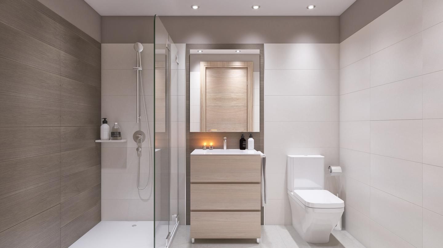 Bathroom of Apartment for sale in Estepona  with Air Conditioner, Swimming Pool and Internet