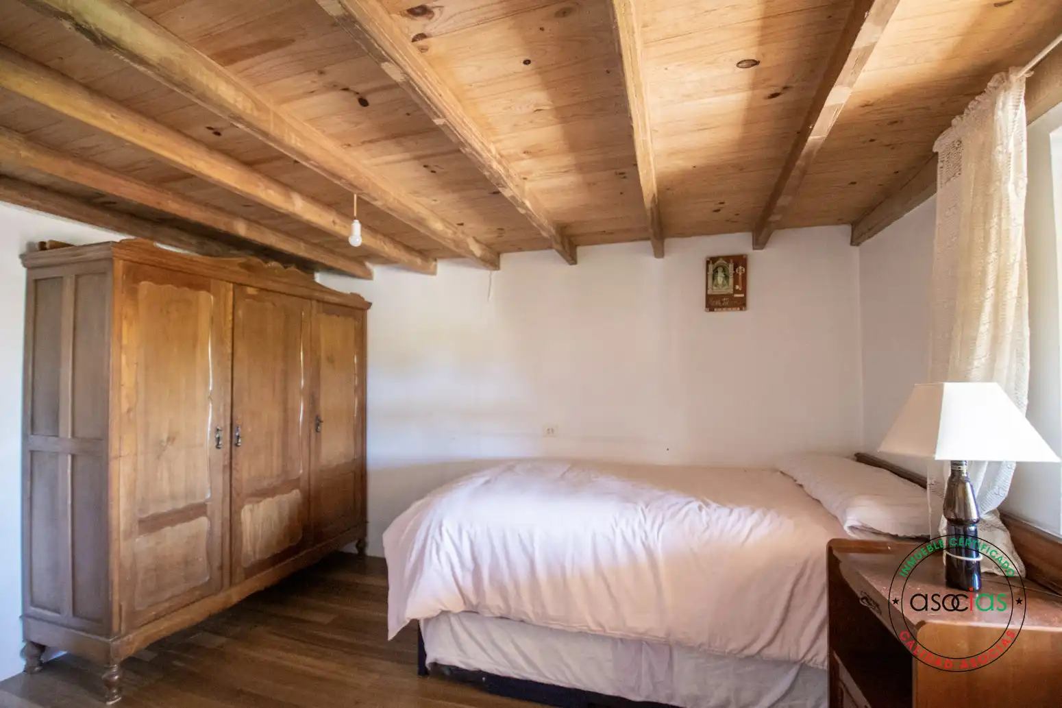 Schlafzimmer von Einfamilien-Reihenhaus zum Verkauf in Colunga mit Heizung