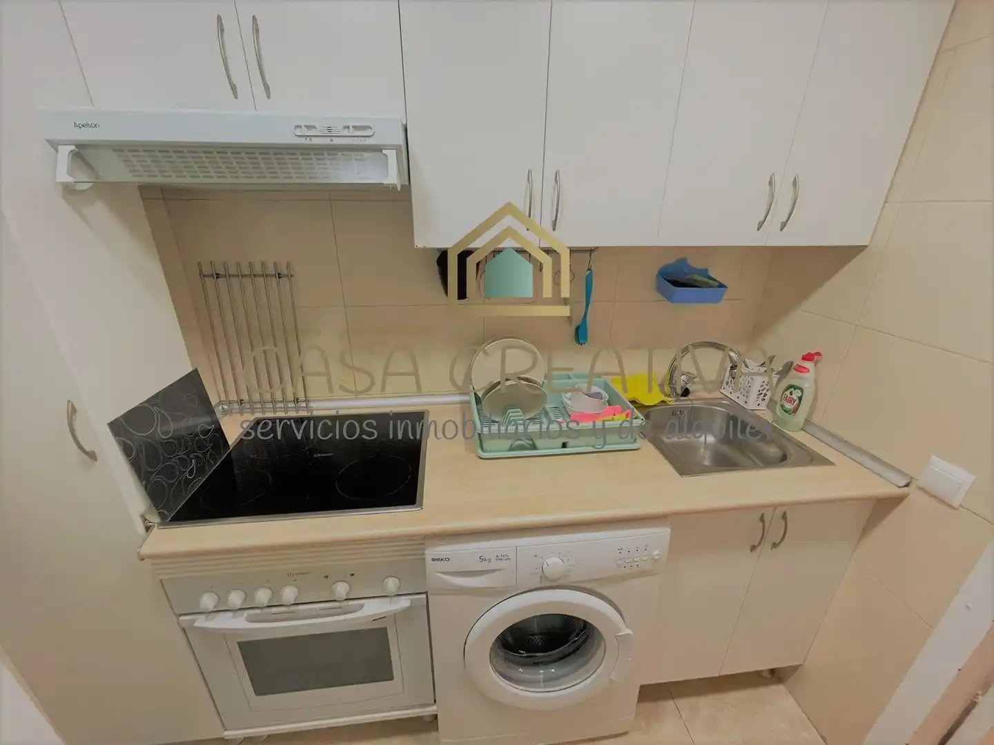 Cocina de Casa o chalet de alquiler en Valencia con Aire acondicionado