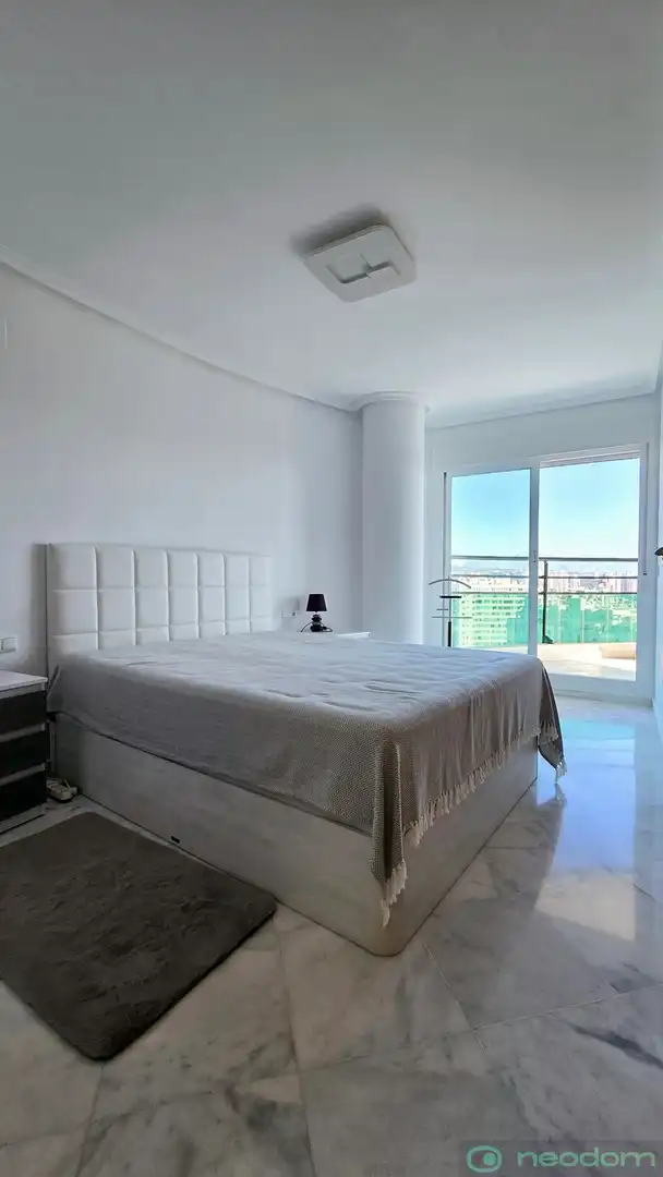 Schlafzimmer von Wohnung zur Miete in Villajoyosa / La Vila Joiosa mit Terrasse und Schwimmbad