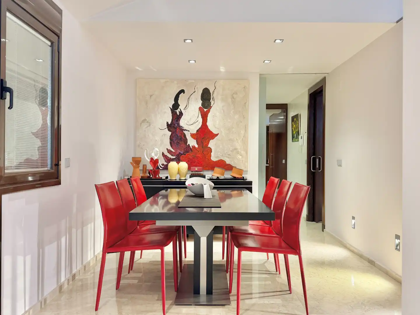 Comedor de Casa o chalet en venta en Galapagar con Aire acondicionado, Calefacción y Jardín privado