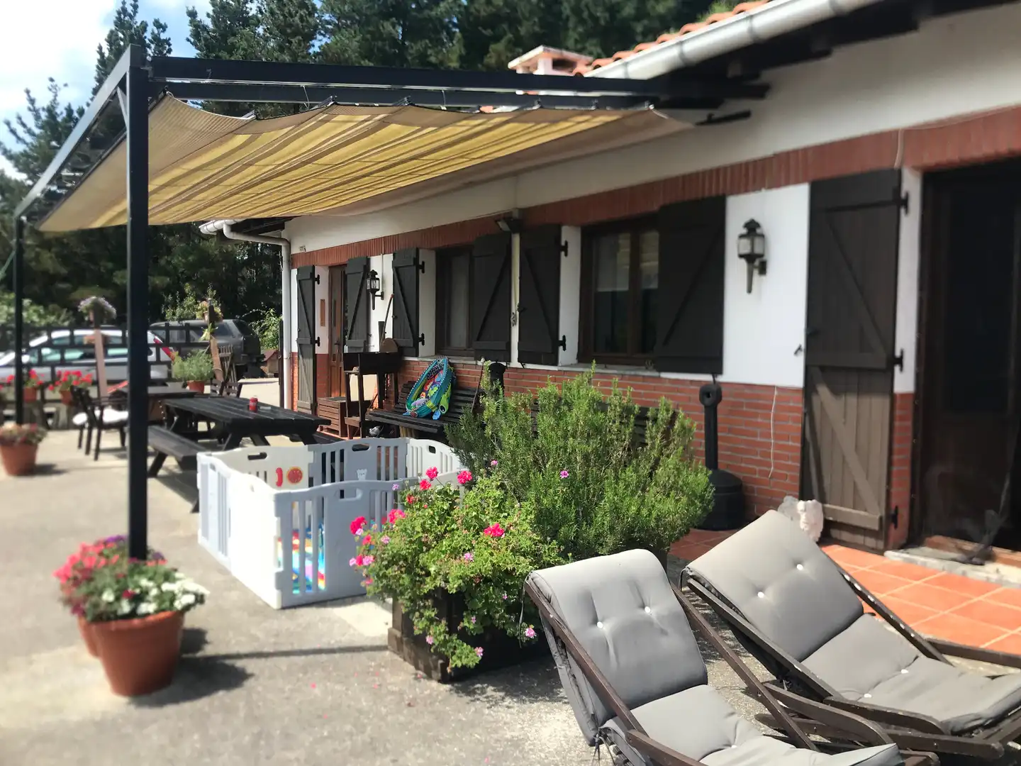 Terrassa de Casa o xalet en venda en Mutriku amb Jardí privat, Piscina i Moblat