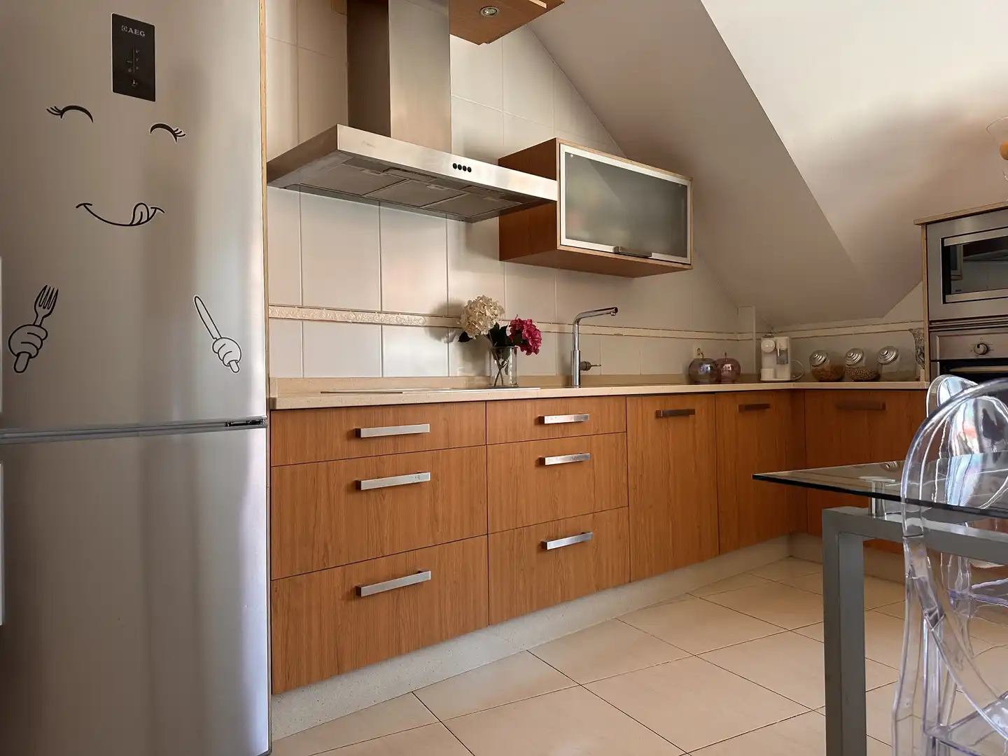 Kitchen of Flat for sale in Negreira  with Heating