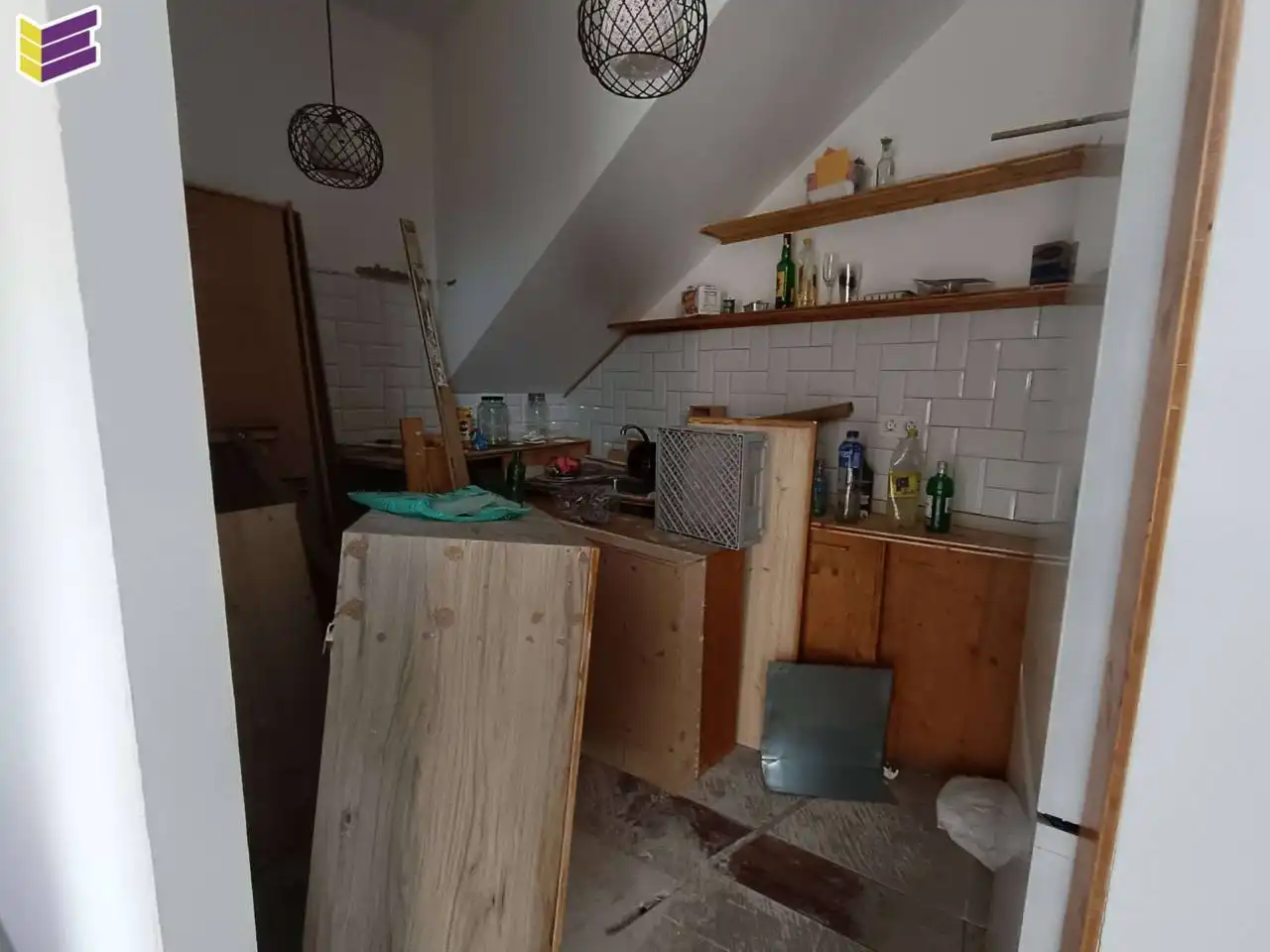 Cuina de Casa o xalet en venda en Ponteareas amb Moblat