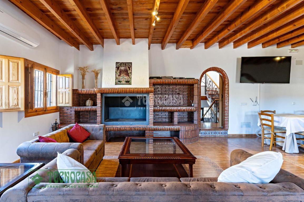 Sala d'estar de Finca rústica en venda en Dalías amb Aire condicionat, Calefacció i Terrassa
