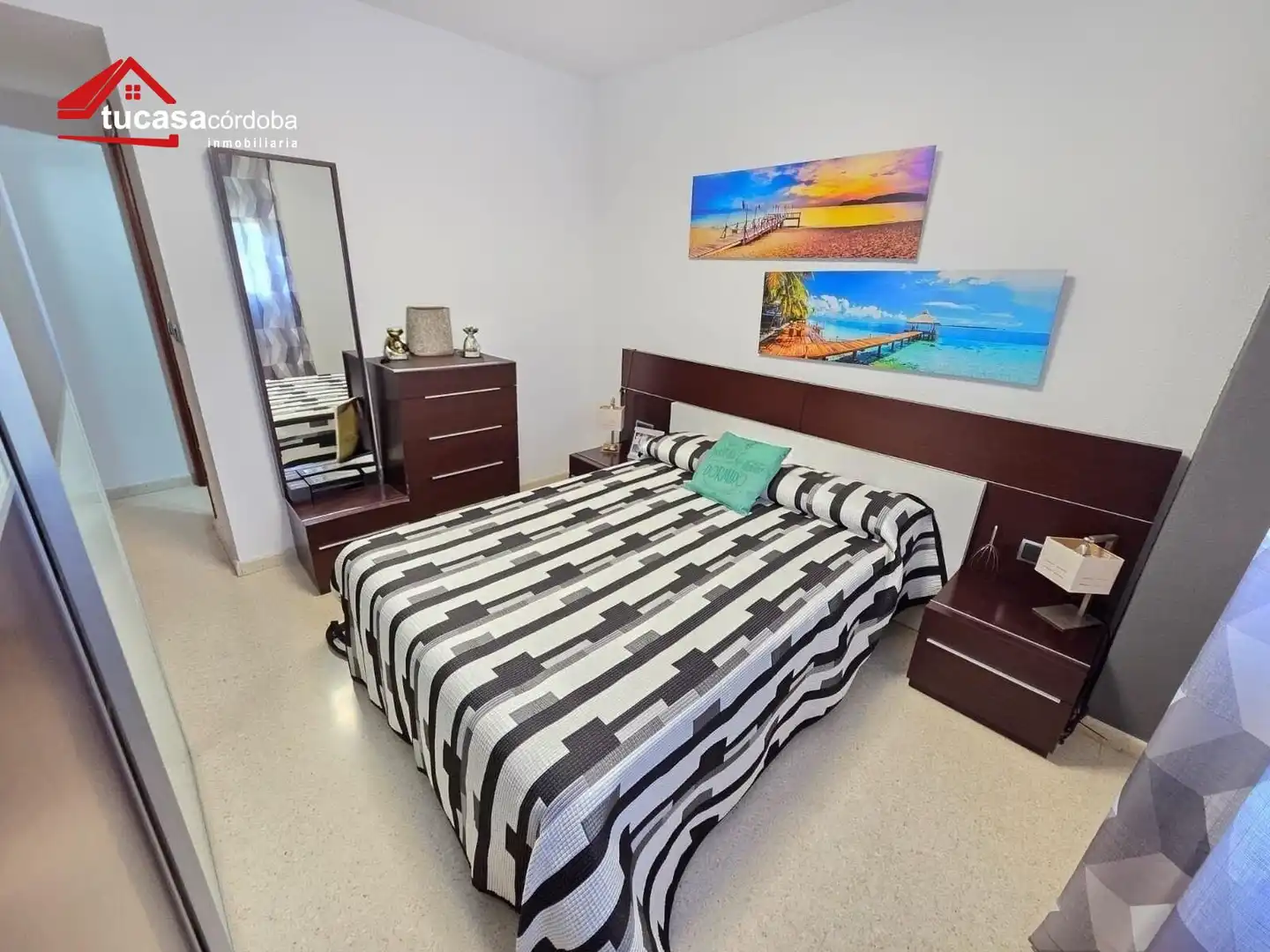 Schlafzimmer von Wohnung zum Verkauf in Córdoba mit Klimaanlage und Abstellraum