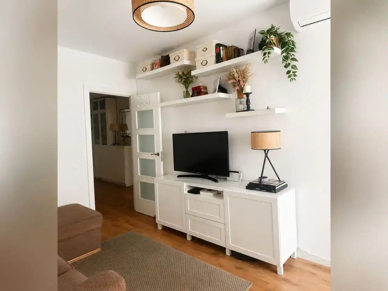 Sala de estar de Piso en venta en  Madrid Capital con Aire acondicionado, Terraza y Balcón