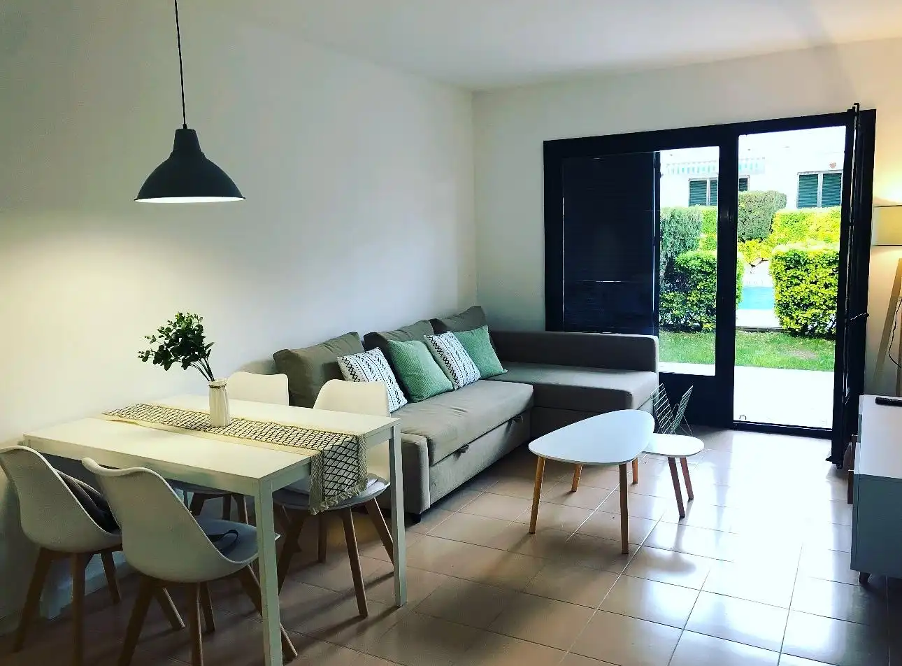 Living room of Apartments for rent in Pals  with Heating, Terrace and Furnished