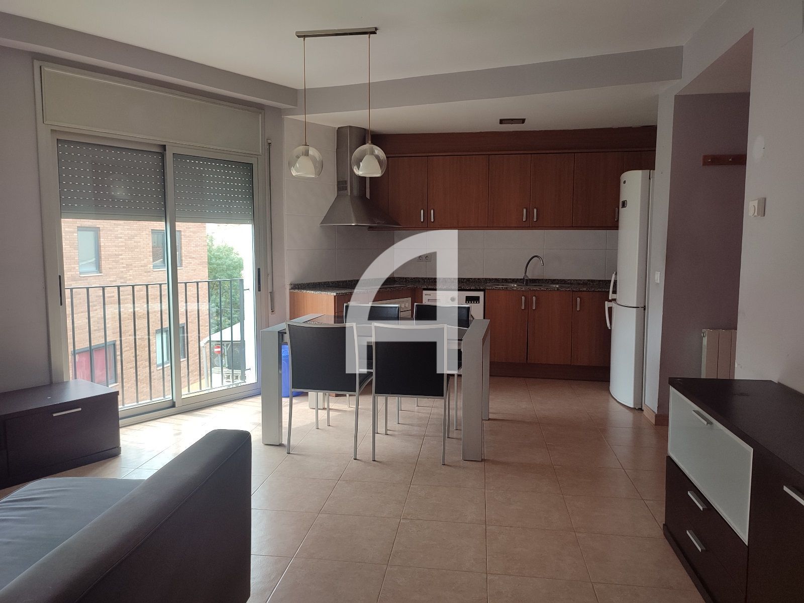 Kitchen of Flat for sale in Sant Antoni de Vilamajor  with Heating, Terrace and Furnished