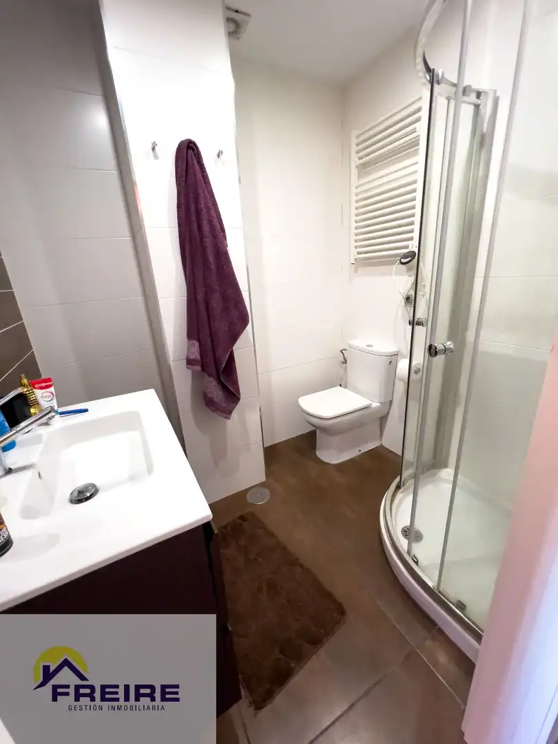Baño de Apartamento en venta en Marín con Terraza y Trastero