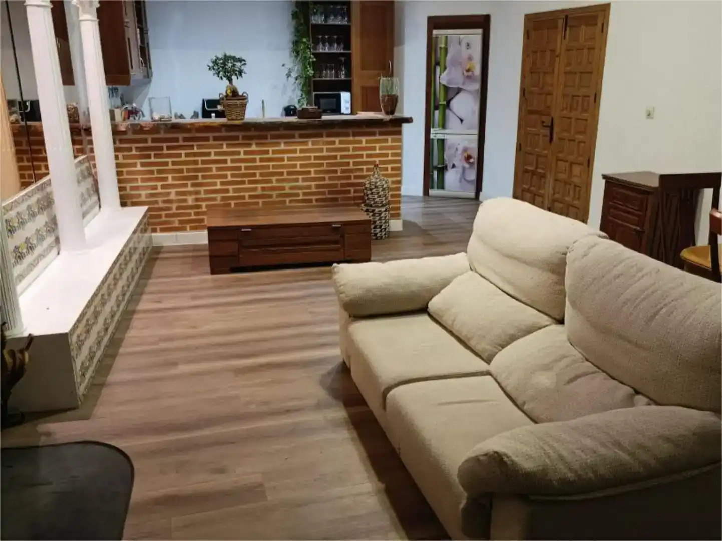 Sala d'estar de Casa o xalet en venda en Meco amb Aire condicionat, Piscina i Balcó
