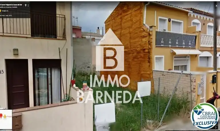 Vista exterior de Terreny en venda en Empuriabrava