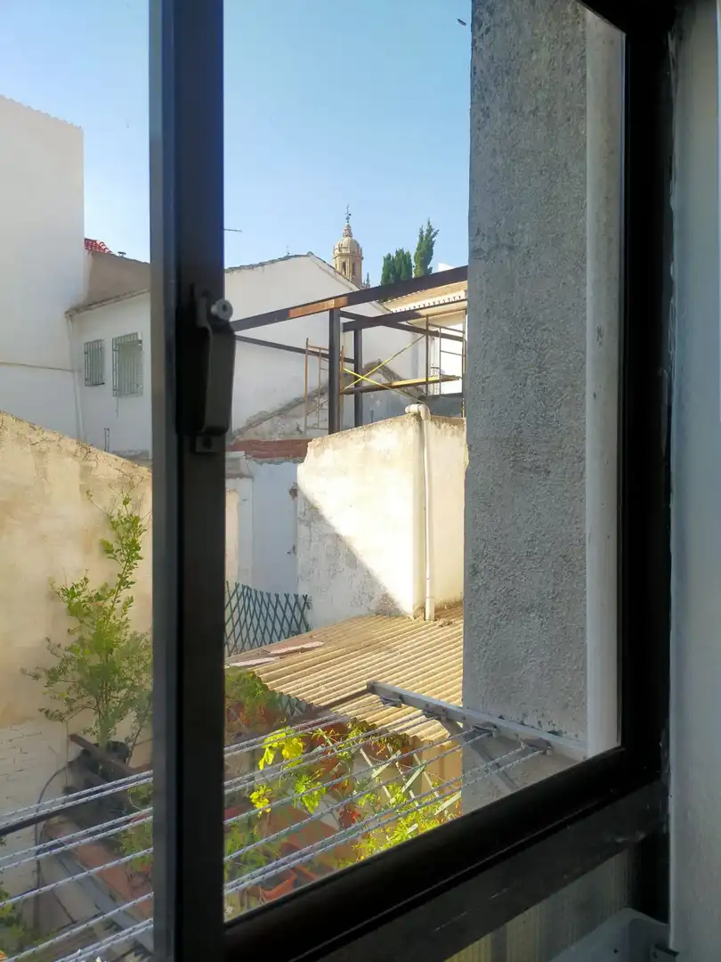 Balcony of Flat for rent in Jaén  with Air Conditioner, Storage room and Furnished