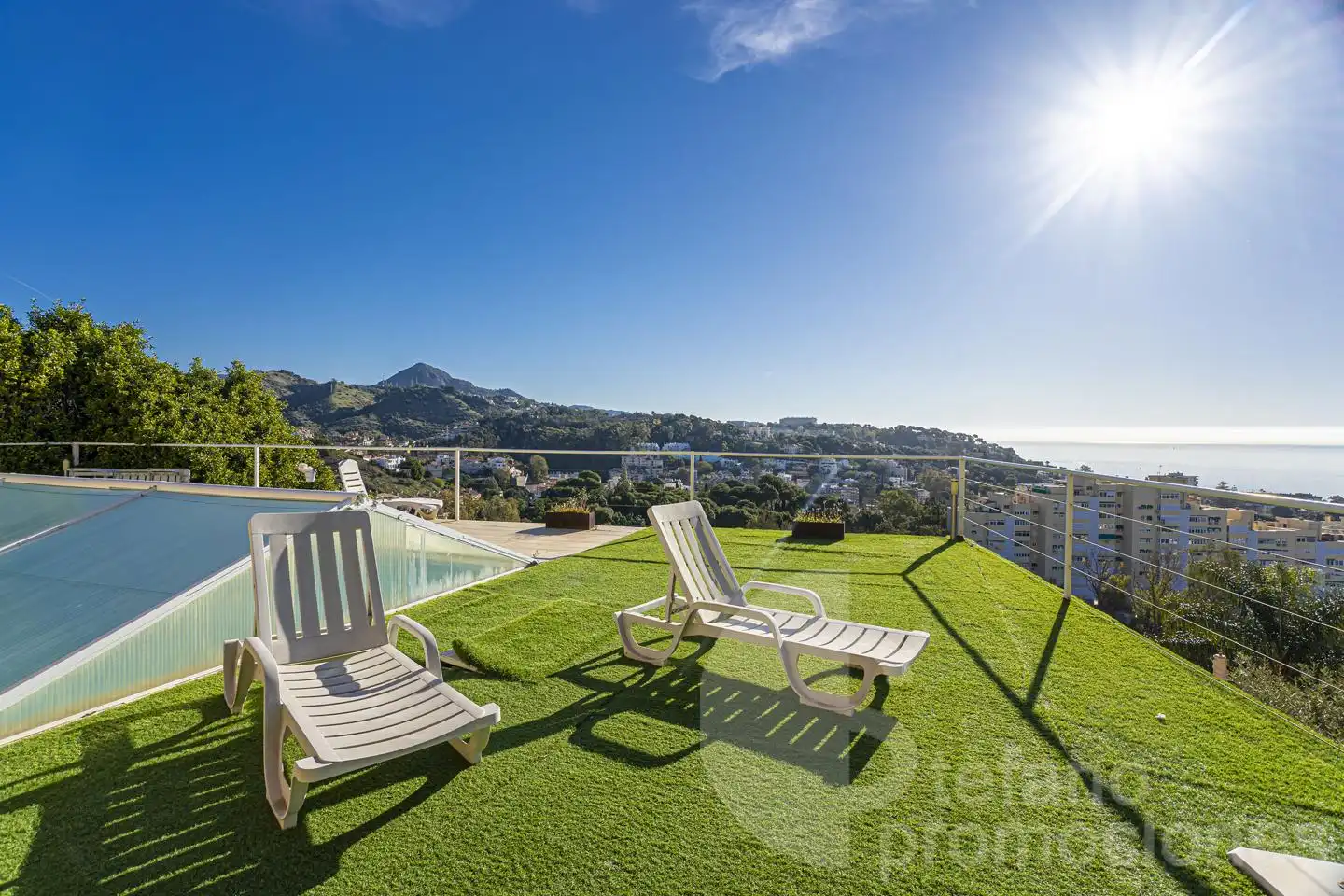 Exterior view of Houses for sale in Málaga  with Air Conditioner, Private garden and Terrace