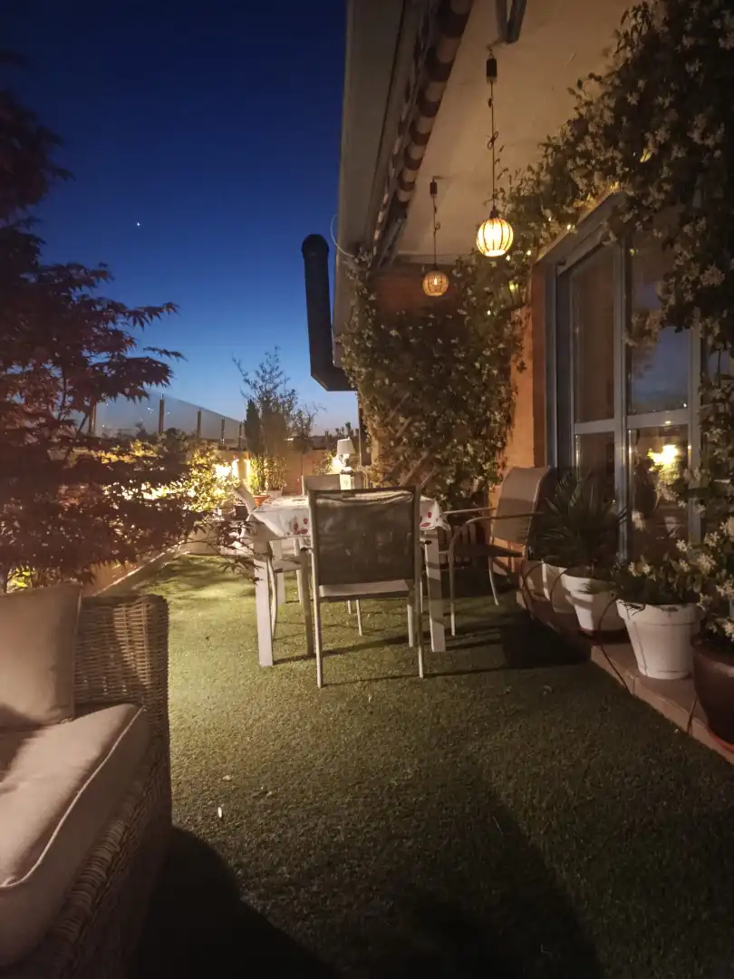 Terraza de Ático en venta en San Sebastián de los Reyes con Aire acondicionado, Calefacción y Parquet