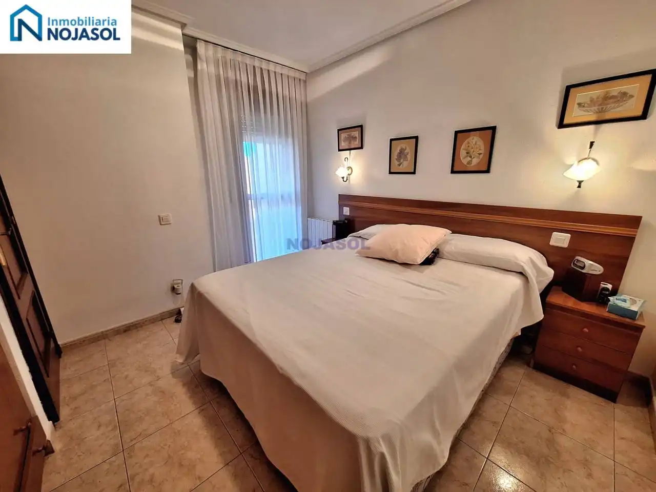 Dormitori de Apartament en venda en Noja amb Calefacció, Terrassa i Moblat