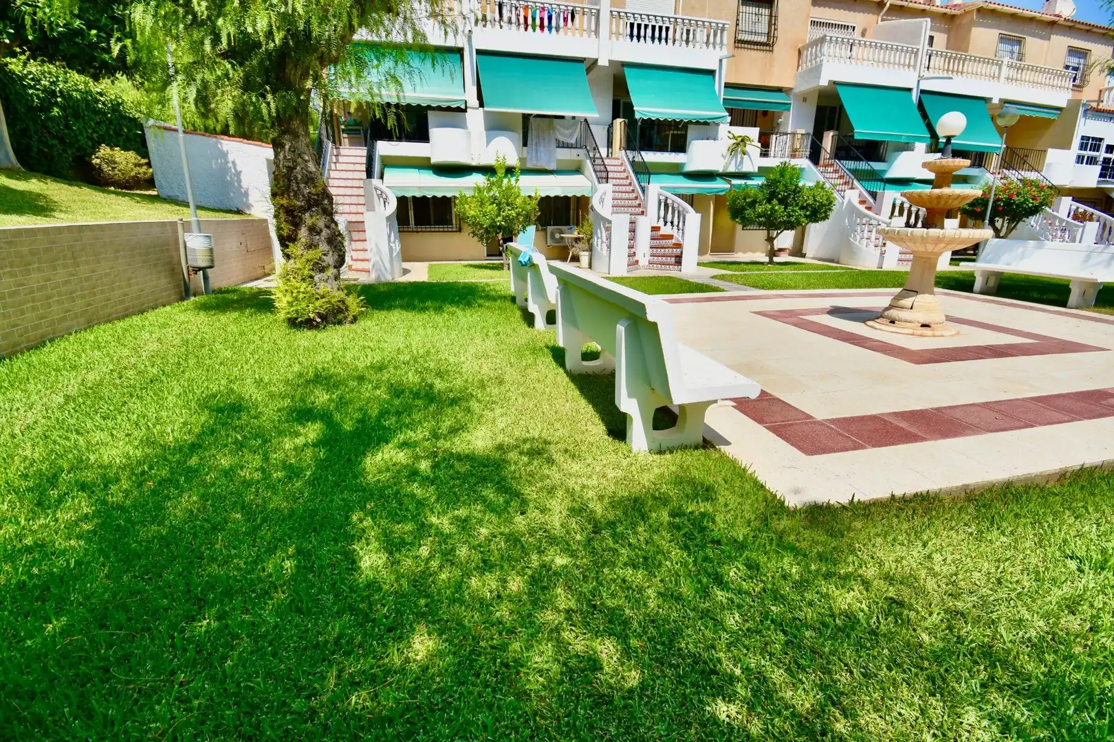 Garten von Erdgeschoss zum Verkauf in El Campello mit Klimaanlage, Privatgarten und Terrasse
