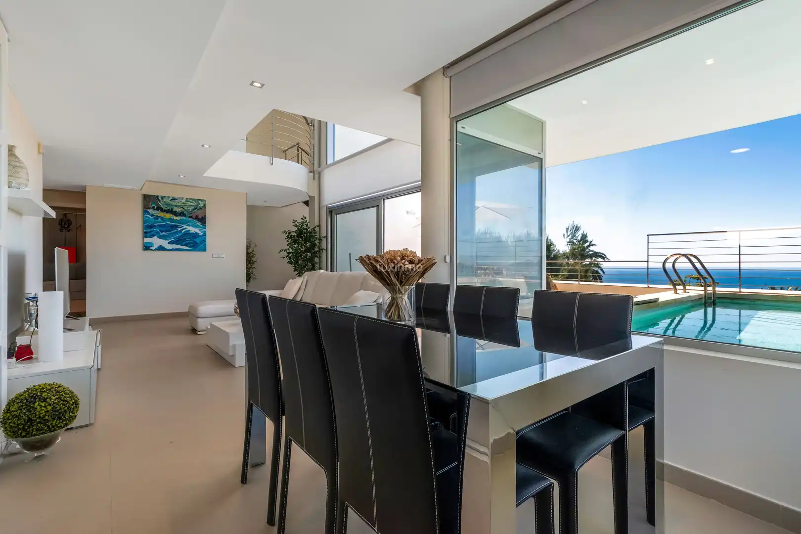 Comedor de Casa adosada en venta en Altea con Aire acondicionado, Jardín privado y Terraza