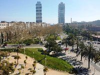 Vista exterior de Pis de lloguer en  Barcelona Capital amb Aire condicionat i Calefacció