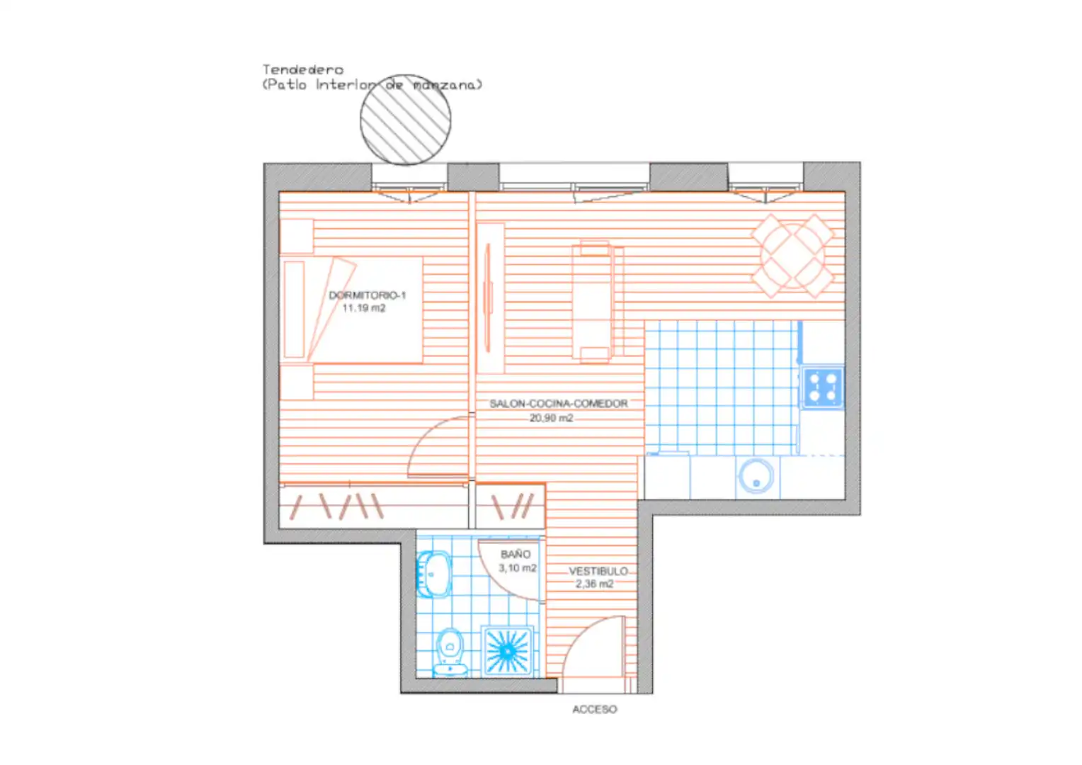Apartament en venda en Oviedo  amb Calefacció i Traster