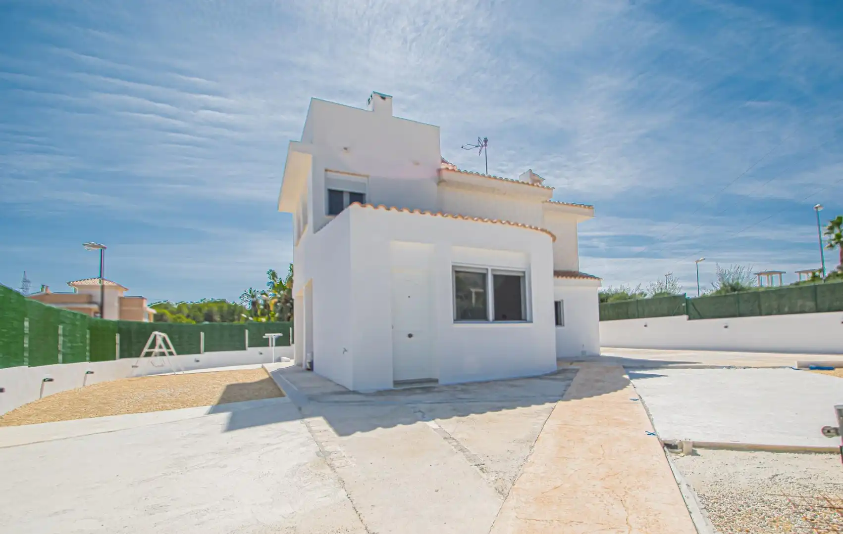 Vista exterior de Casa o xalet en venda en La Nucia amb Aire condicionat, Calefacció i Terrassa