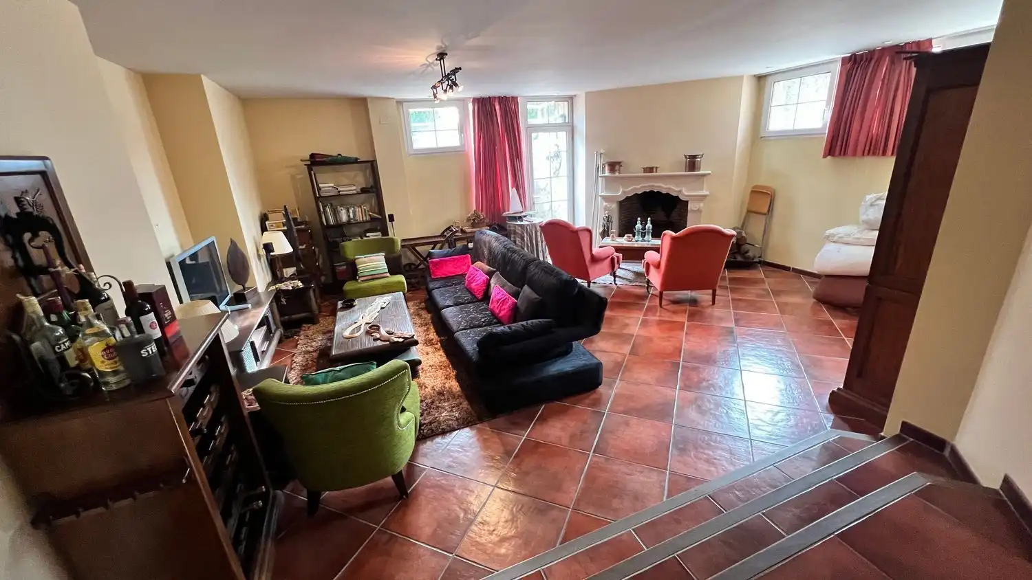 Sala d'estar de Casa o xalet en venda en Villanueva de la Cañada amb Aire condicionat, Calefacció i Terrassa