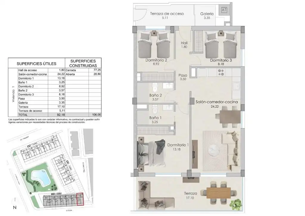 Apartament en venda en Santa Pola ciudad