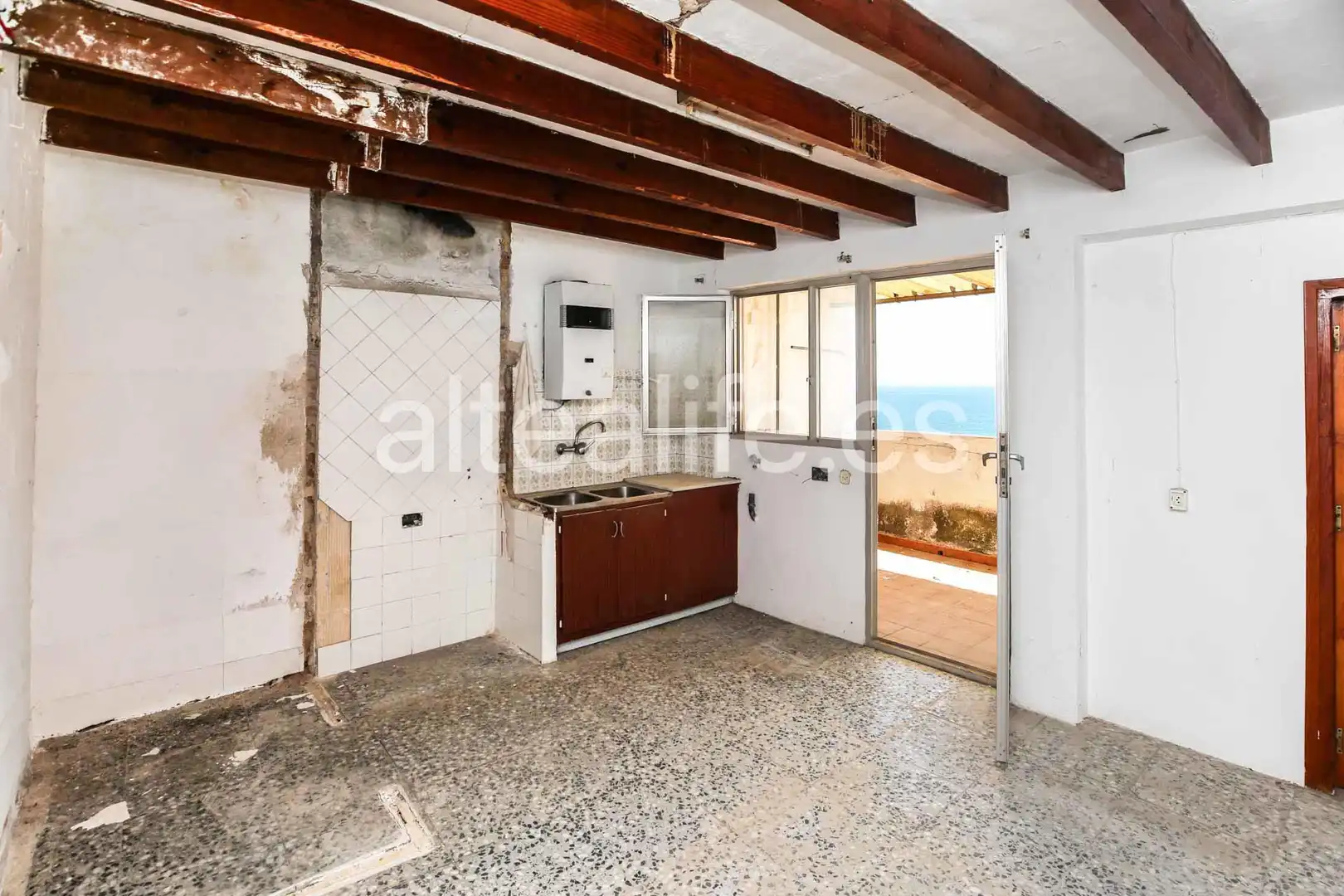 Cocina de Casa adosada en venta en Altea con Terraza y Trastero