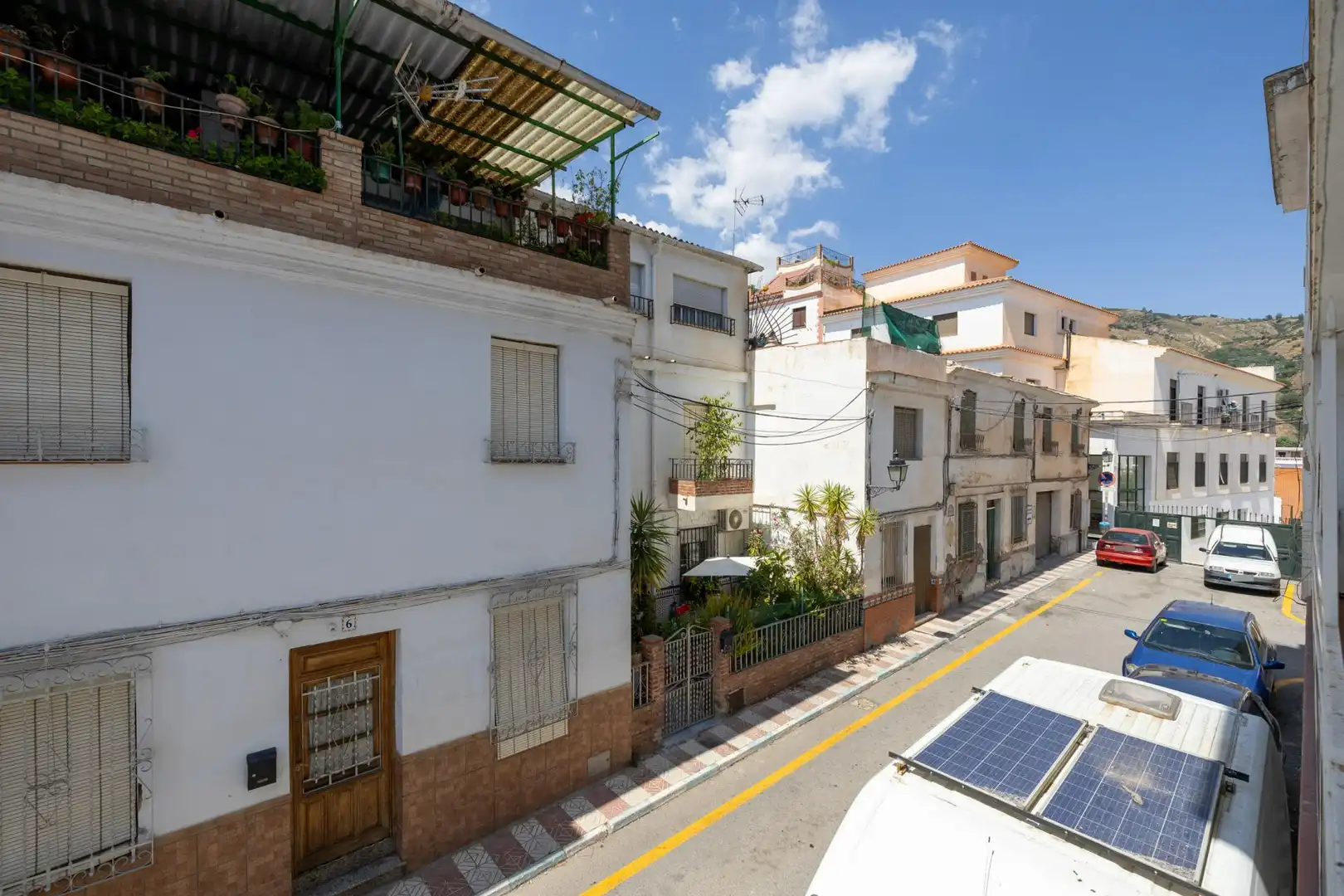 Vista exterior de Piso en venta en Lanjarón con Balcón