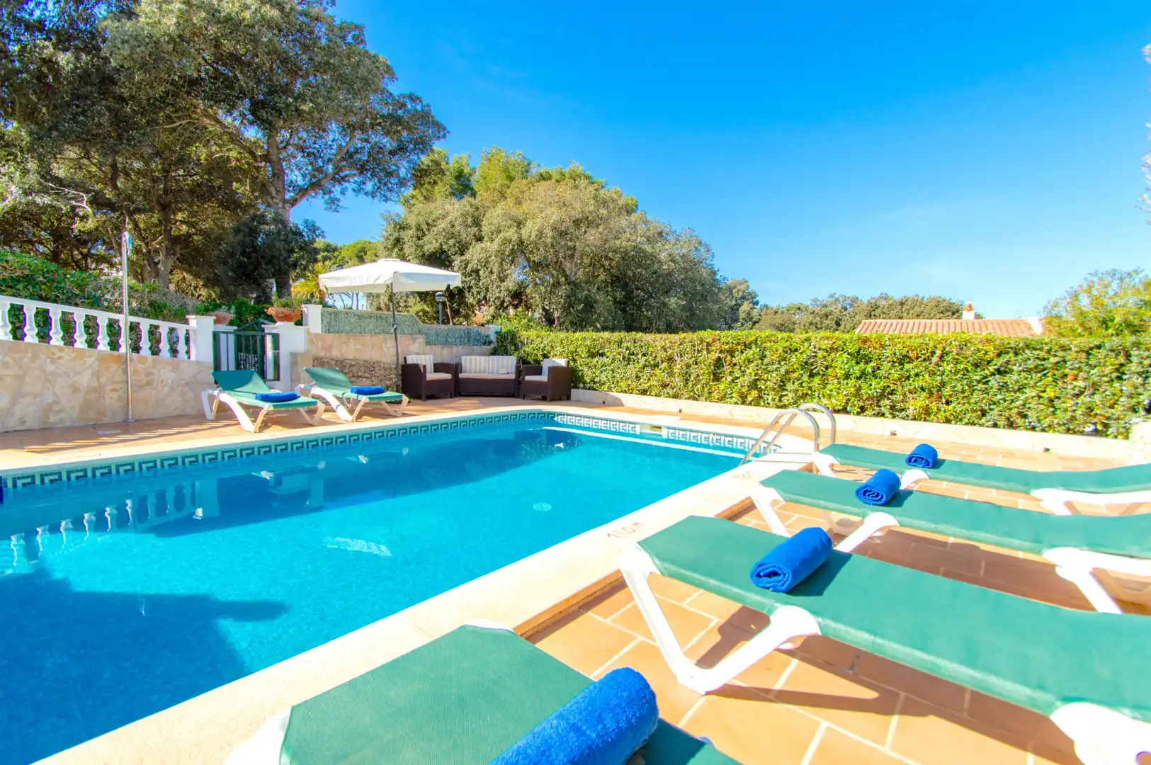 Piscina de Casa o chalet en venta en Ferreries con Aire acondicionado, Jardín privado y Terraza