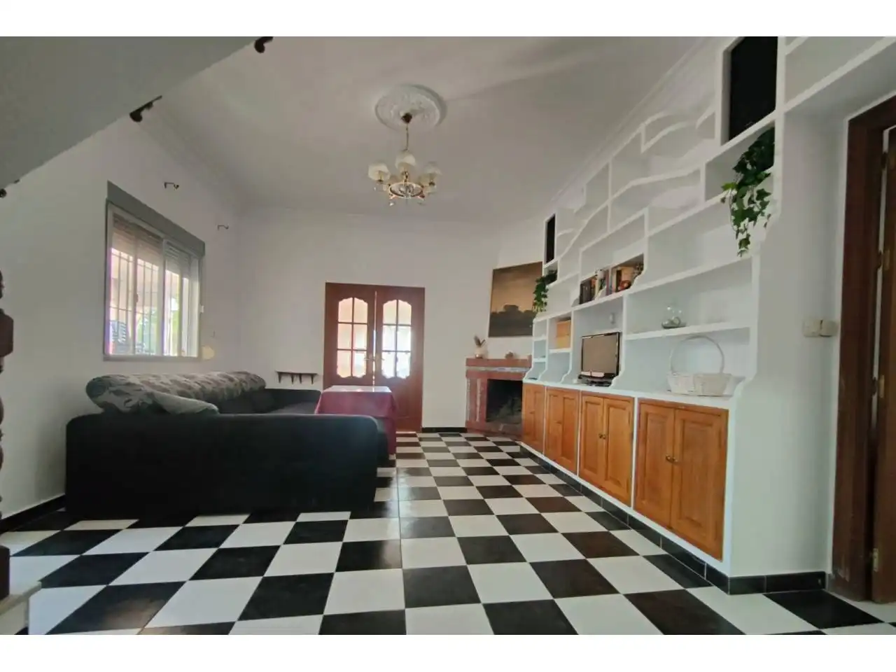 Sala de estar de Casa o chalet en venta en Carmona con Aire acondicionado, Jardín privado y Terraza