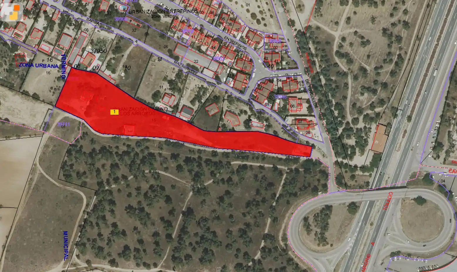 Wohnbaugrundstück zum Verkauf in Urbanización Camino de los Arroyos 22