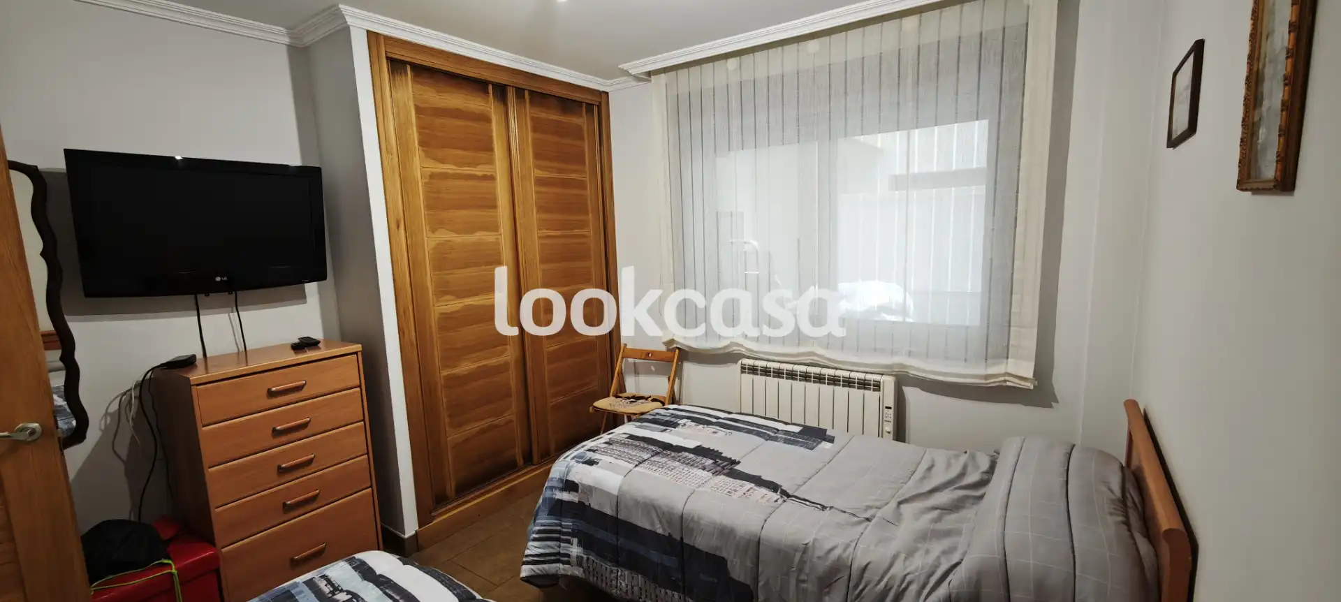 Bedroom of Flat for sale in Sanxenxo  with Heating, Parquet flooring and Terrace