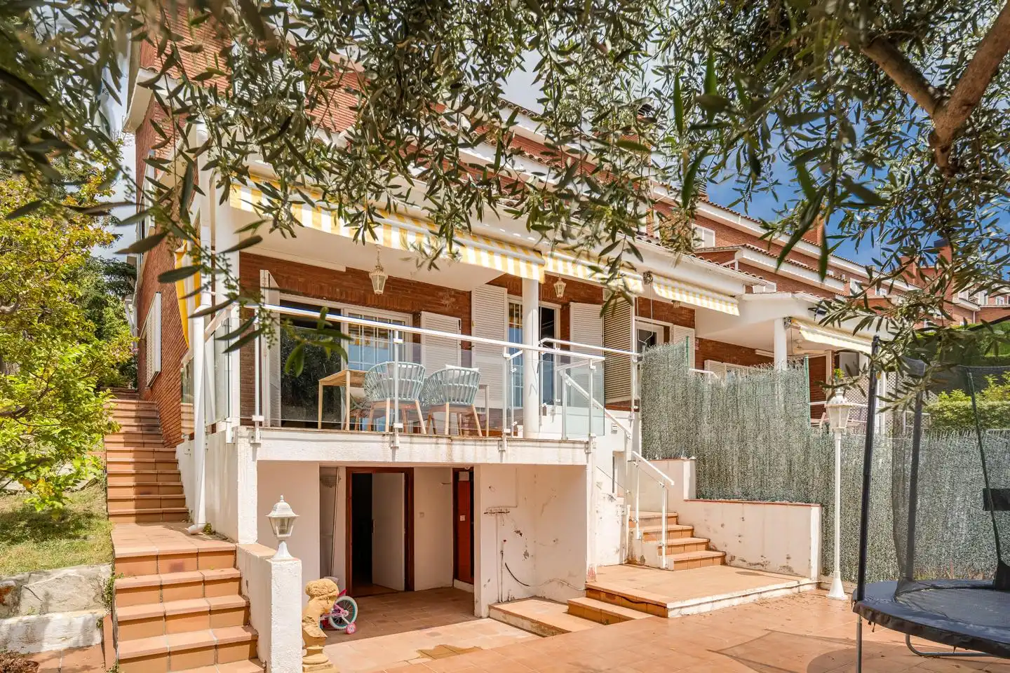 Vista exterior de Casa o xalet en venda en Teià amb Calefacció, Jardí privat i Terrassa