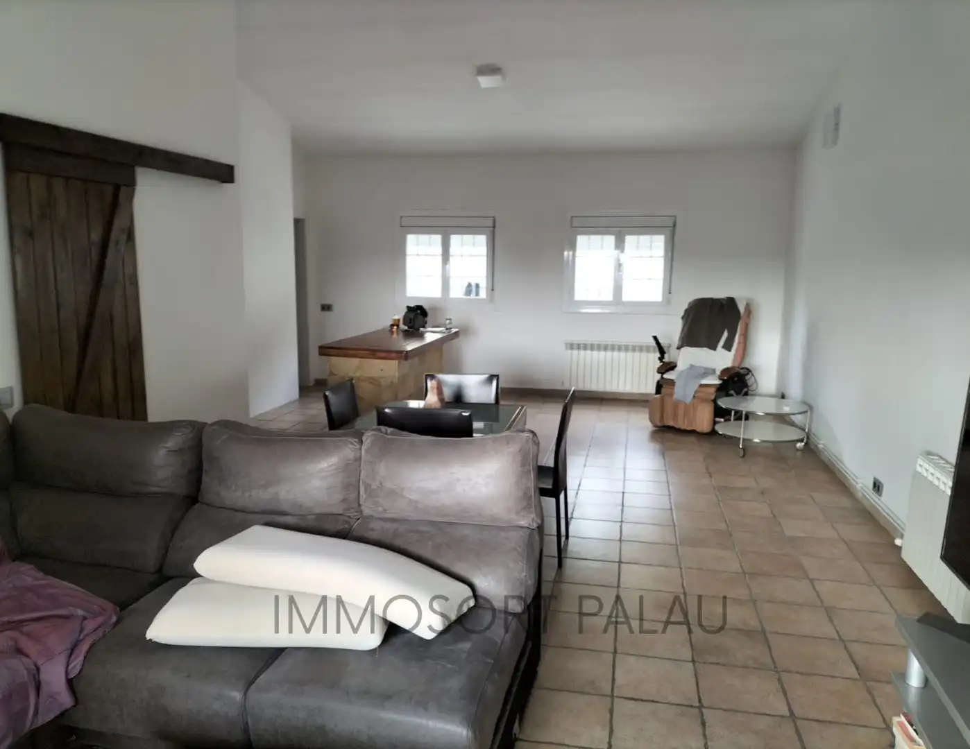 Sala d'estar de Casa o xalet en venda en Lliçà d'Amunt amb Aire condicionat, Jardí privat i Terrassa