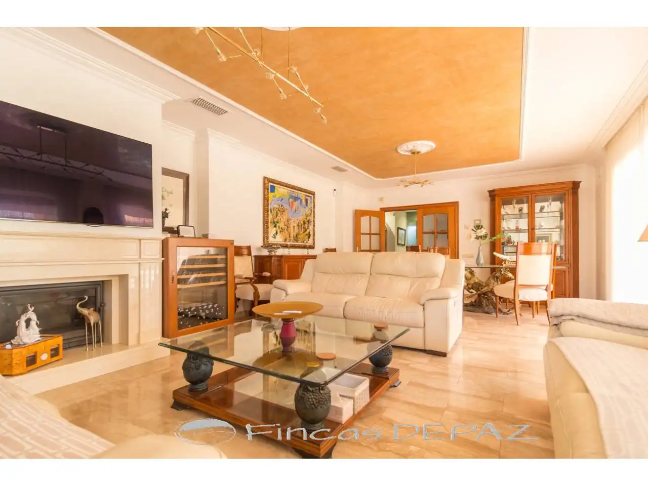 Sala de estar de Casa o chalet en venta en Castelldefels con Aire acondicionado, Calefacción y Jardín privado