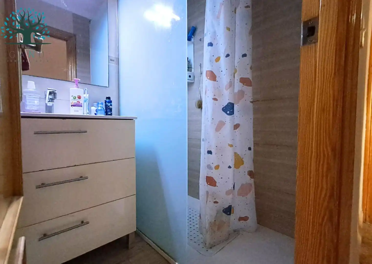 Badezimmer von Erdgeschoss zum Verkauf in Mazarrón mit Klimaanlage, Privatgarten und Terrasse