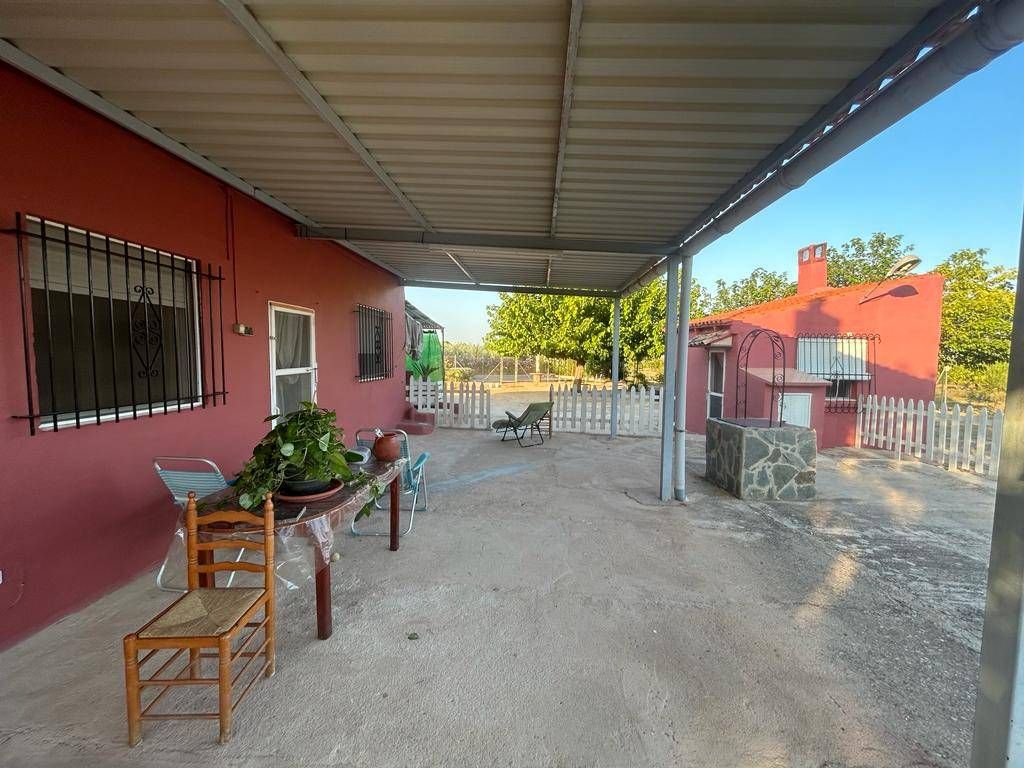 Terrassa de Finca rústica en venda en Hondón de las Nieves / El Fondó de les Neus amb Terrassa, Piscina i Moblat