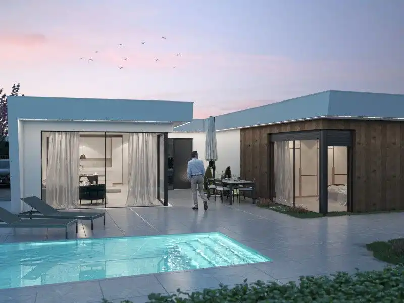 Chalet con piscina en venta en Campo de Murcia, imagen 2