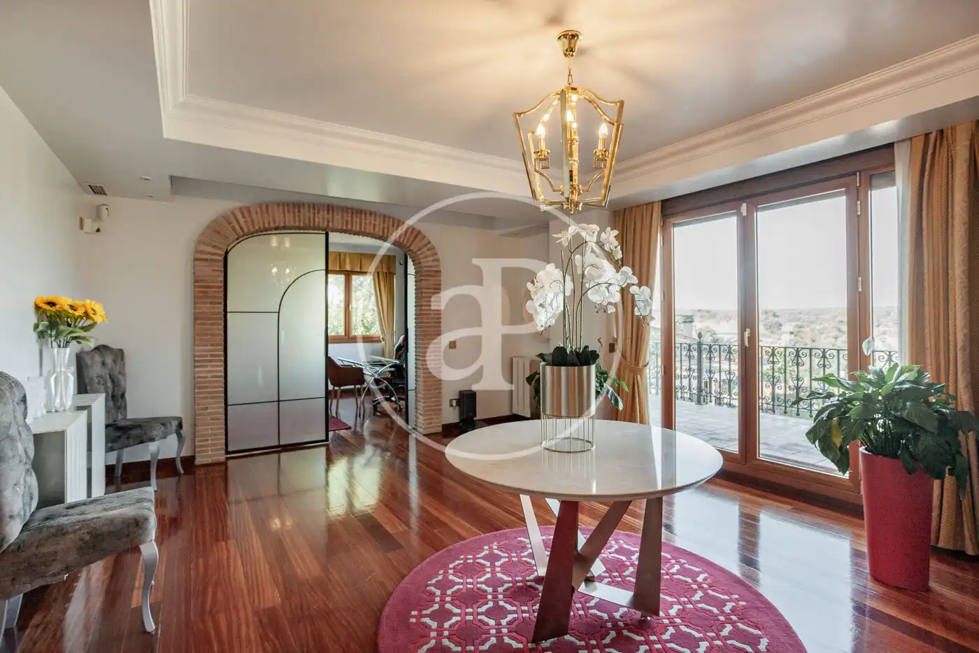 Comedor de Casa o chalet en venta en Pozuelo de Alarcón con Aire acondicionado, Calefacción y Jardín privado